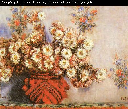 Claude Monet Chrysanthemums ss